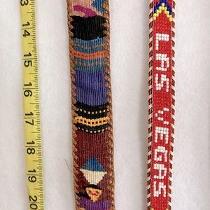Belts — set of 4
